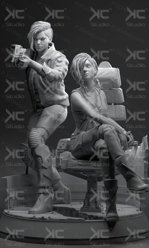 赛博朋克2077 朱迪·阿尔瓦雷兹-P站图纸收藏馆