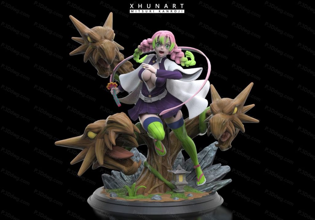 鬼灭之刃 甘露寺蜜璃-P站图纸收藏馆