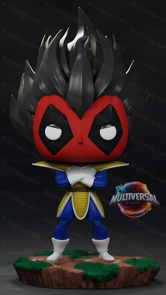 图片[1]-龙珠 贝吉塔-P站图纸收藏馆