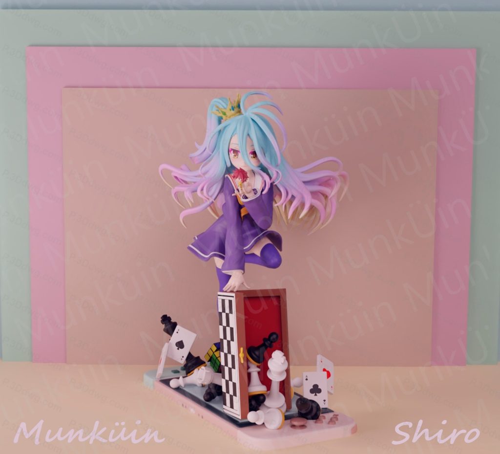 游戏人生 白-P站图纸收藏馆