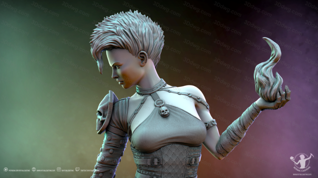 图片[2]-Ritual Casting 死亡咒语编织者 施莱卡-P站图纸收藏馆