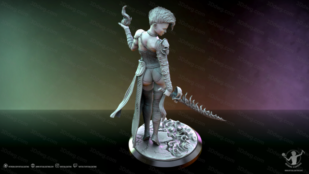 图片[3]-Ritual Casting 死亡咒语编织者 施莱卡-P站图纸收藏馆