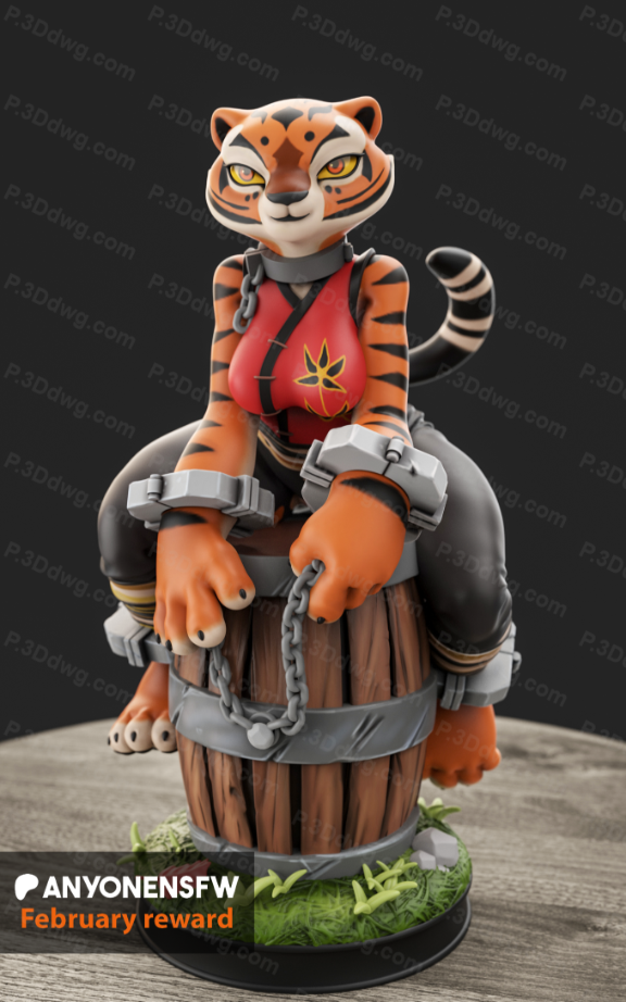 Anyone 功夫熊猫 捍娇虎-P站图纸收藏馆