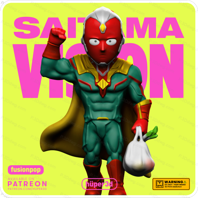 漫威 幻视-P站图纸收藏馆