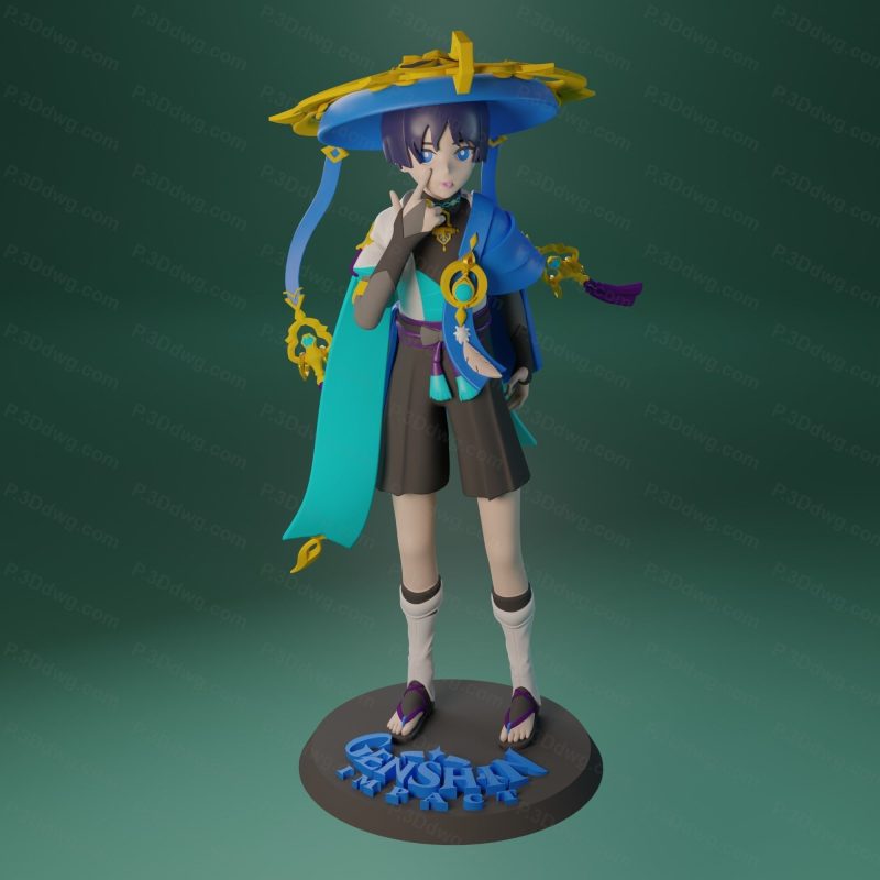 原神 斯卡拉姆齐-P站图纸收藏馆