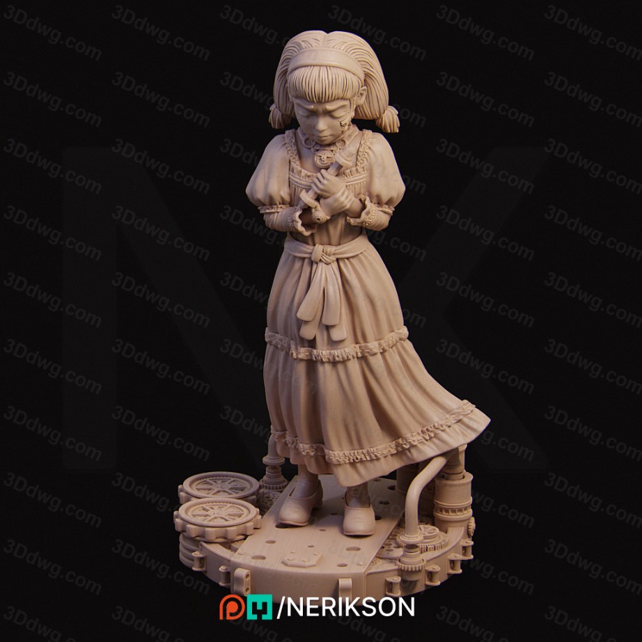 图片[2]-NeriKson 小机器人女孩-P站图纸收藏馆