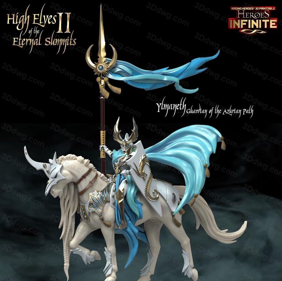 图片[4]-永恒之巅的高等精灵-P站图纸收藏馆