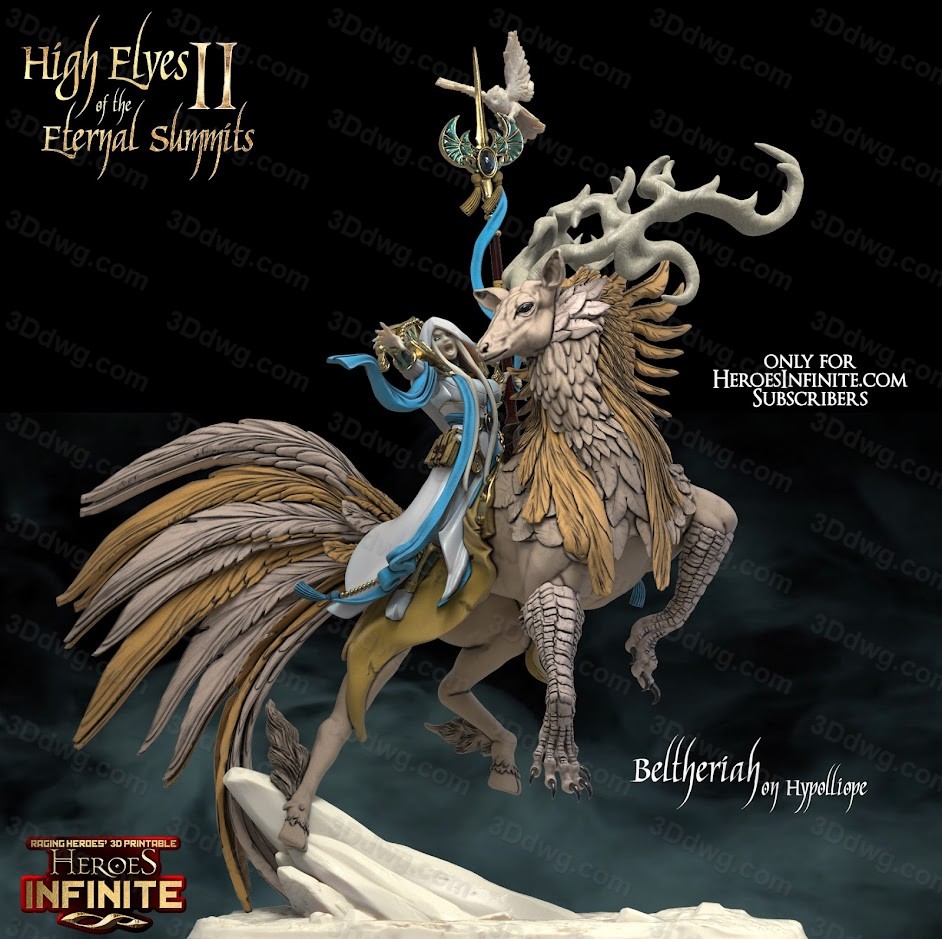 图片[5]-永恒之巅的高等精灵-P站图纸收藏馆