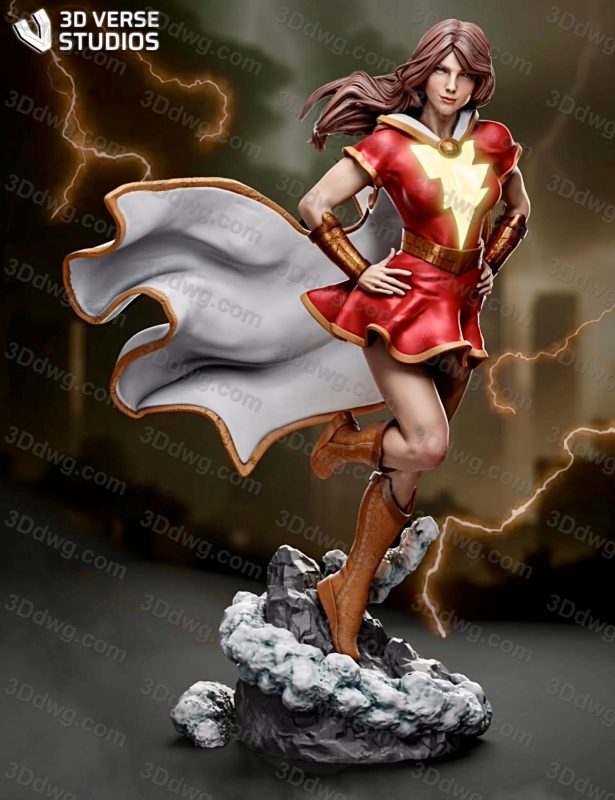 3dVerse DC漫画 玛丽·贝桑-P站图纸收藏馆