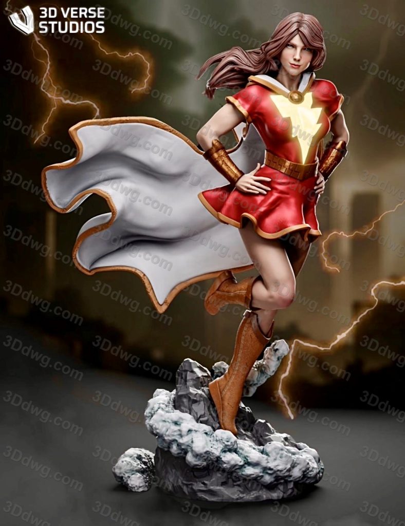 3dVerse DC漫画 玛丽·贝桑-P站图纸收藏馆