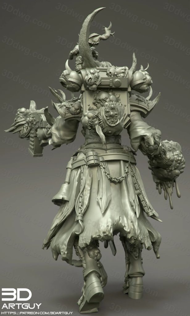 图片[2]-3DArtGuy Alien Torch Single-P站图纸收藏馆