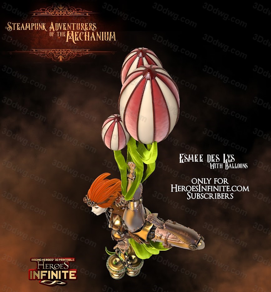 图片[6]-机械城的蒸汽朋克冒险家-P站图纸收藏馆