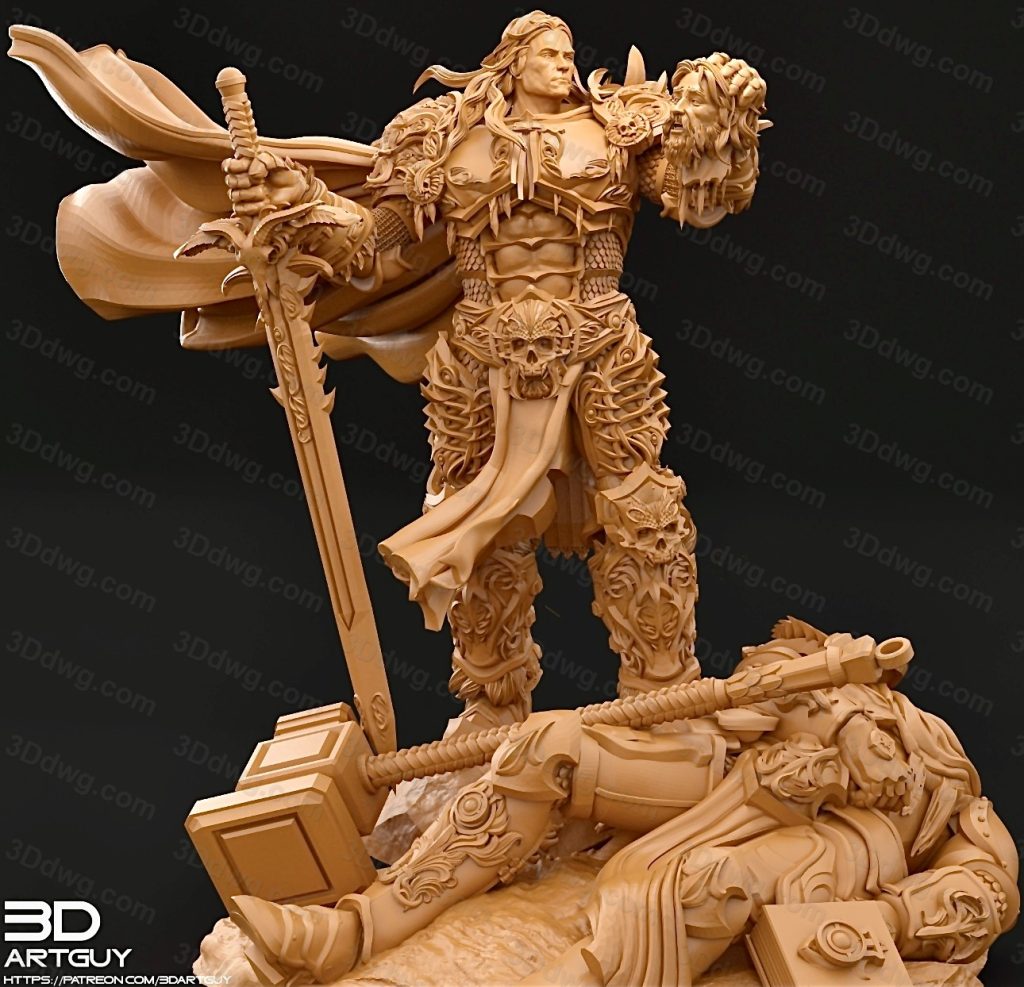 图片[1]-3DArtGuy Betrayer King-P站图纸收藏馆