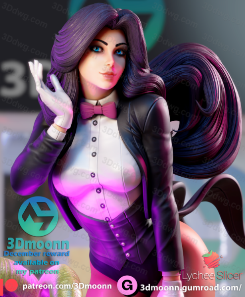 图片[2]-3Dmoonn DC漫画 扎坦娜·扎塔拉-P站图纸收藏馆