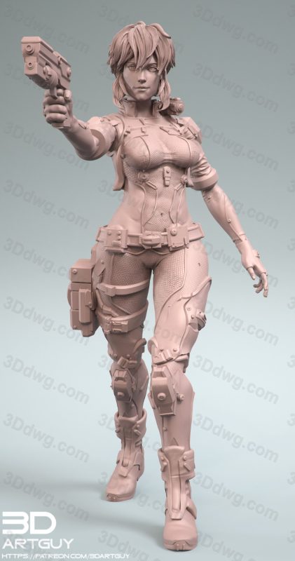 3DArtGuy SciFi Cop-P站图纸收藏馆