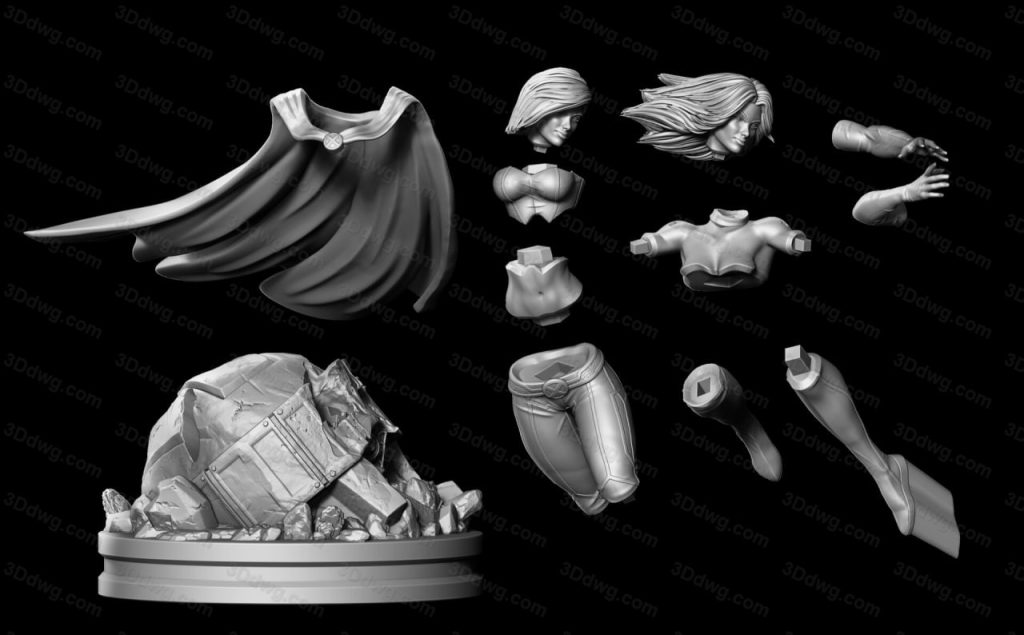 图片[4]-3Dmoonn 漫威 X战警 白皇后-P站图纸收藏馆