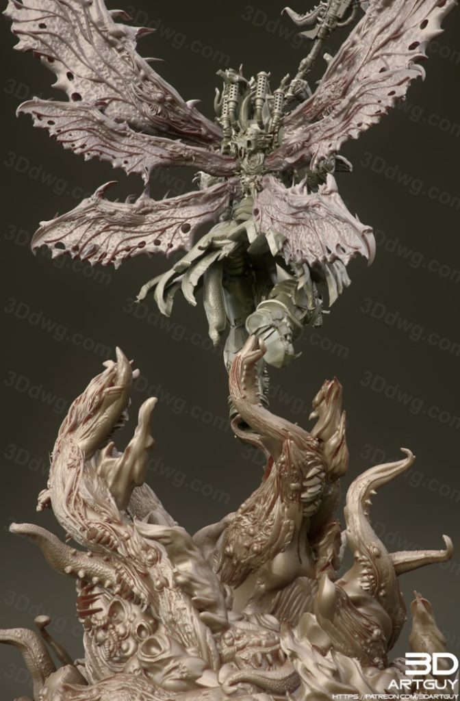 图片[4]-3DArtGuy 魔兽世界 Diseased Reaper-P站图纸收藏馆