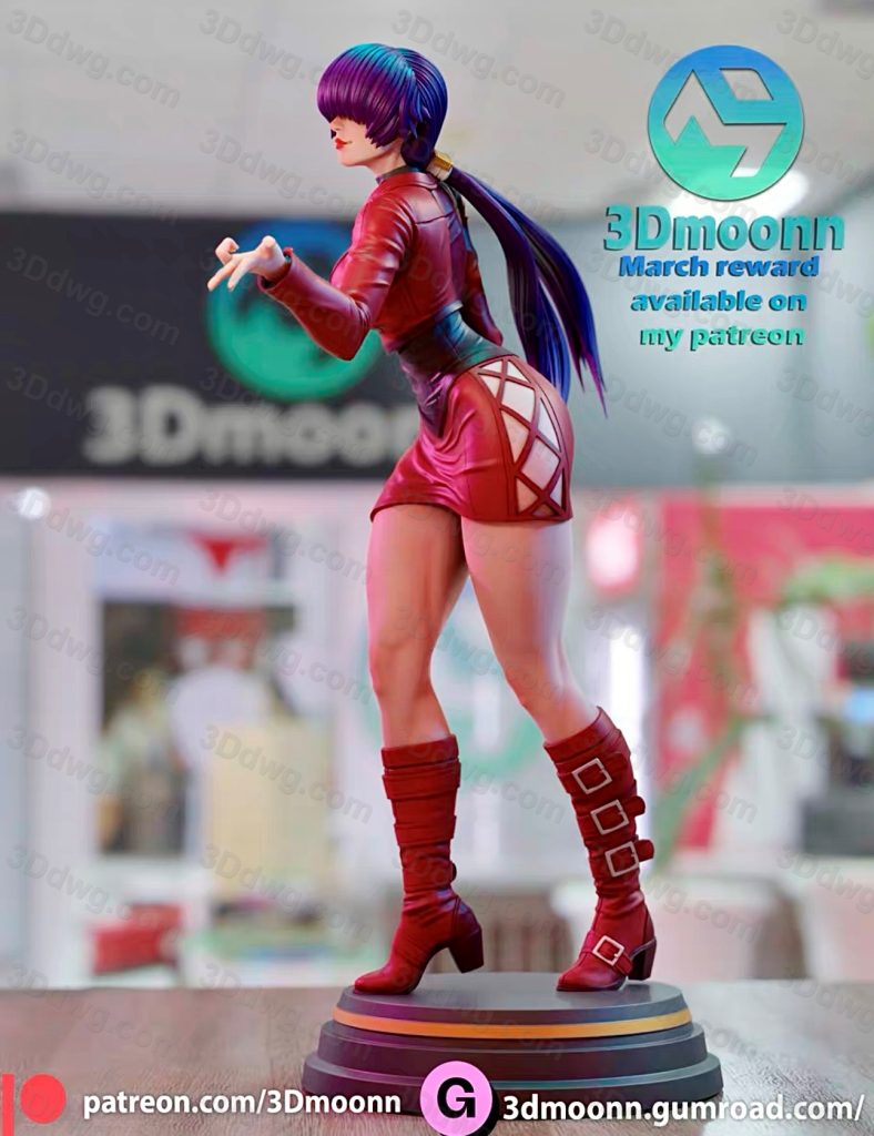 图片[3]-3Dmoonn KOF 拳皇夏尔米-P站图纸收藏馆