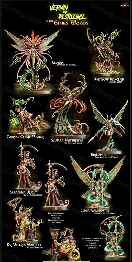 图片[3]-精灵森林里的害虫和瘟疫-P站图纸收藏馆