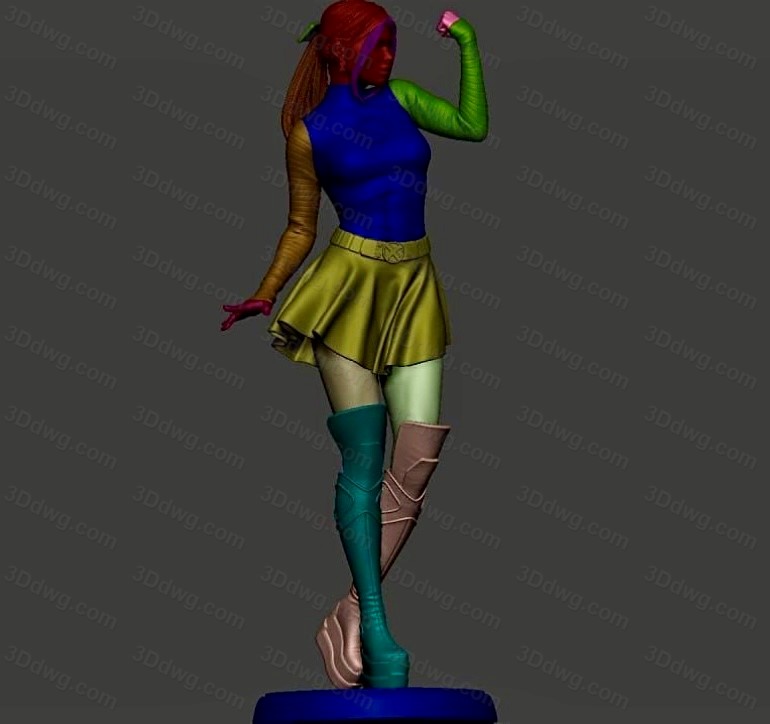 图片[4]-3dVerse 漫威 X战警 暴风女-P站图纸收藏馆