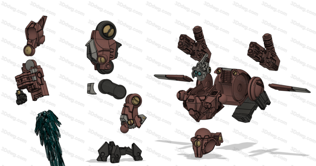 图片[4]-PiperMakes XV86海星机甲-P站图纸收藏馆