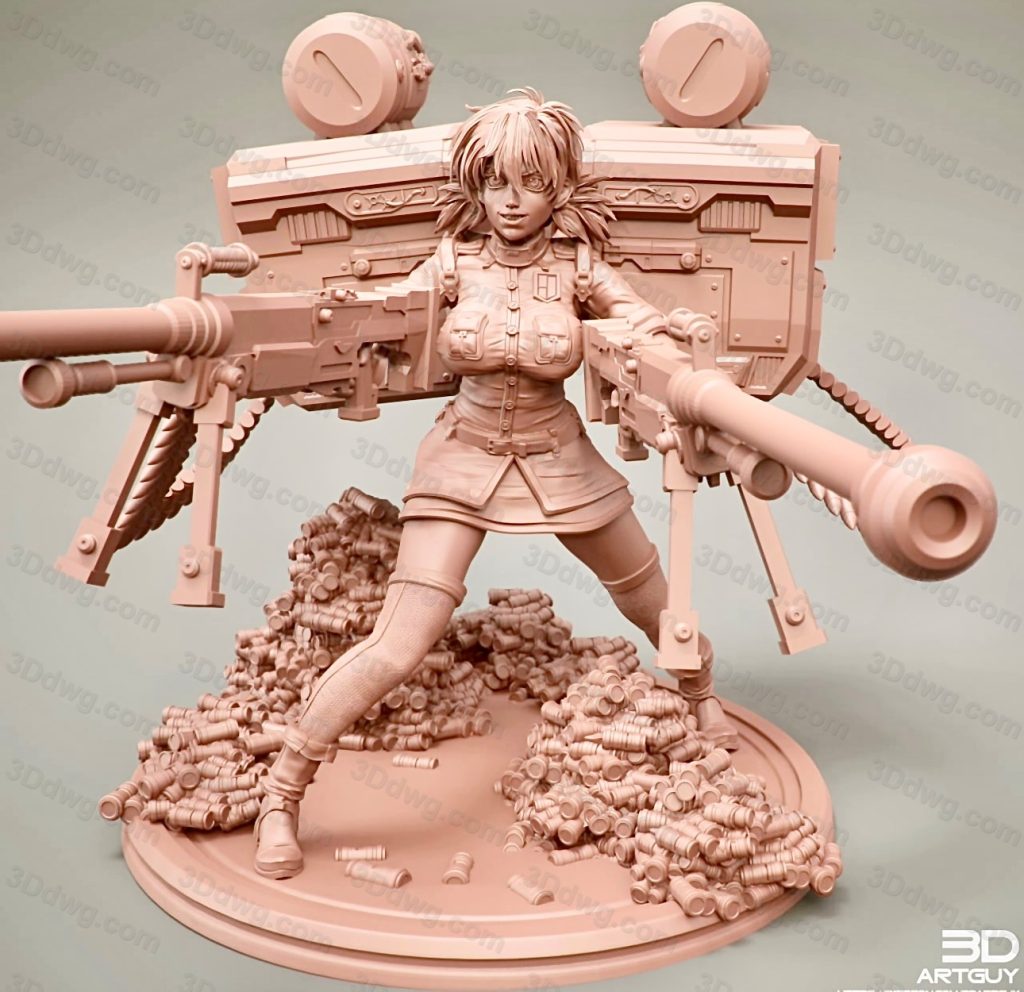 3DArtGuy Vampire Soldier-P站图纸收藏馆