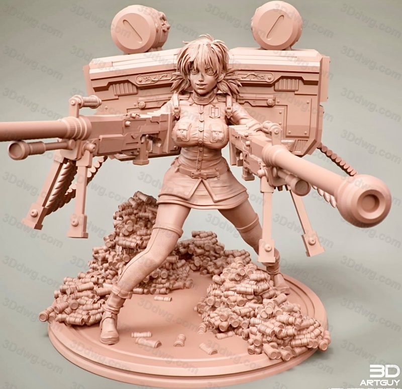 3DArtGuy Vampire Soldier-P站图纸收藏馆