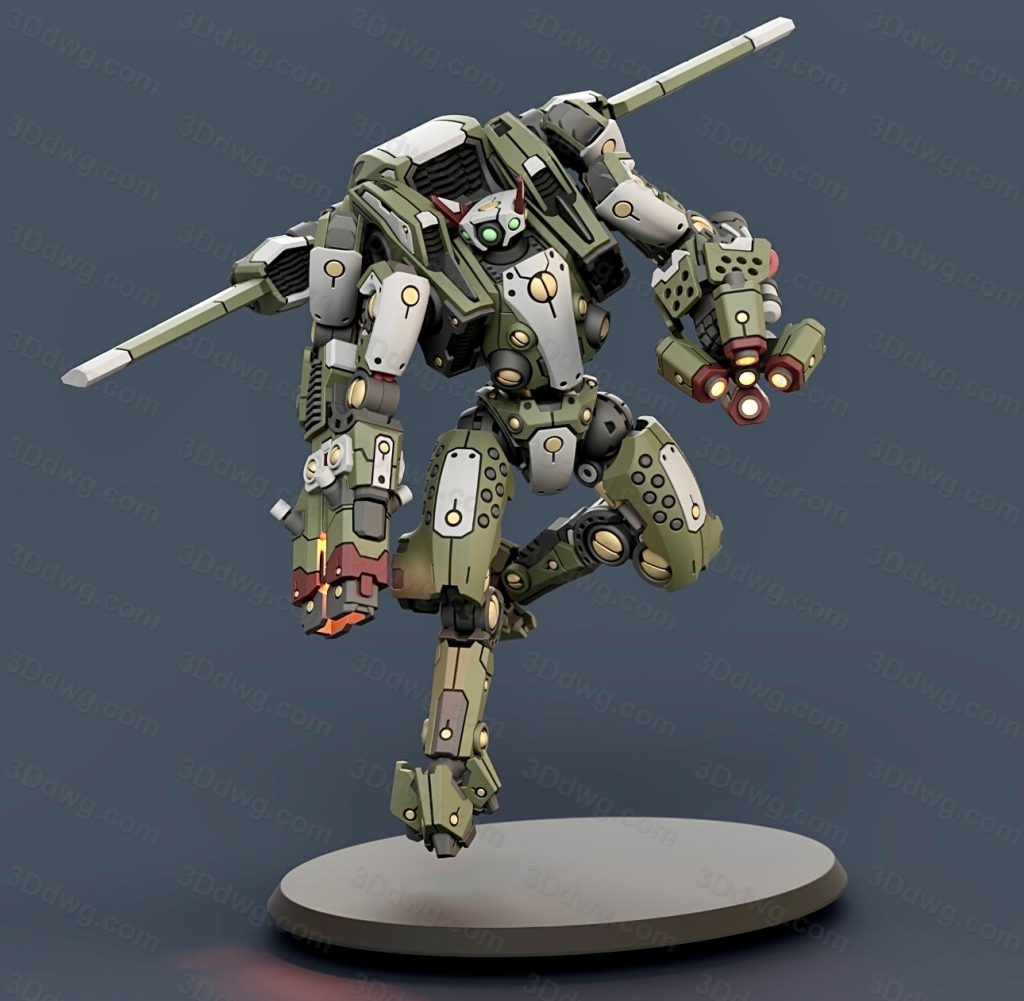 图片[2]-PiperMakes 鲟鱼机甲-P站图纸收藏馆