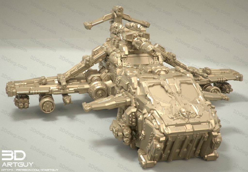 图片[3]-3DArtGuy Grimdark Characters 2022年4月-P站图纸收藏馆