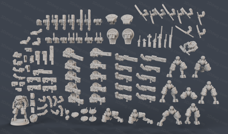 图片[12]-PiperMakes 步兵机甲小队-P站图纸收藏馆
