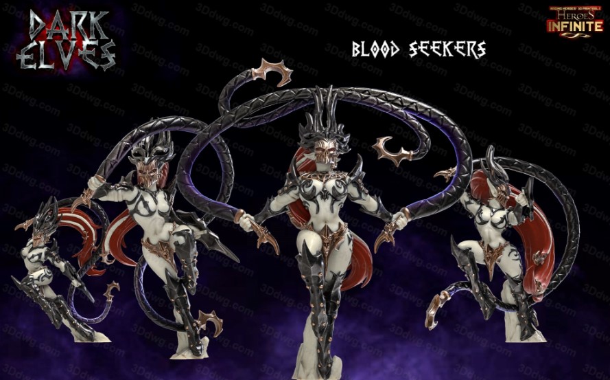 图片[9]-黑暗精灵的狂怒-P站图纸收藏馆