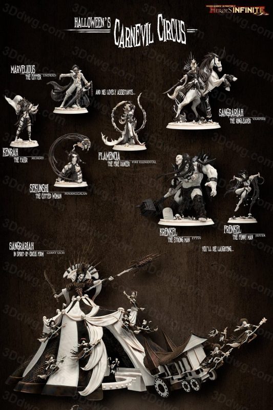 马戏团嘉年华-P站图纸收藏馆