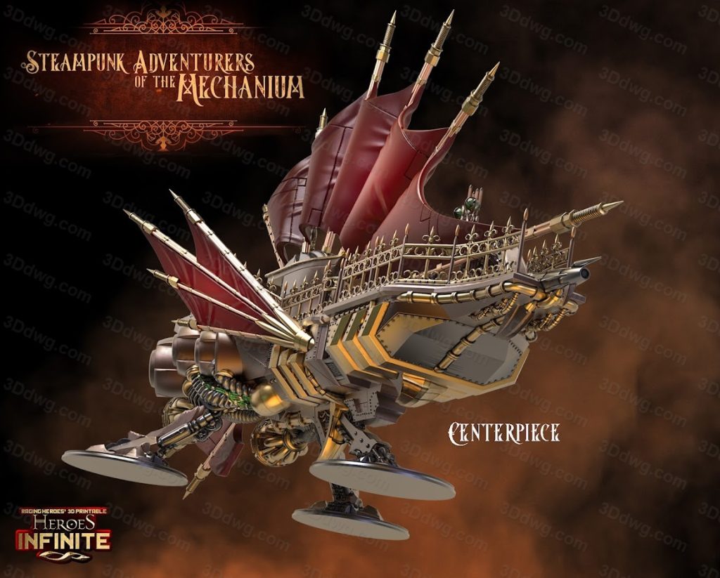 图片[16]-机械城的蒸汽朋克冒险家-P站图纸收藏馆