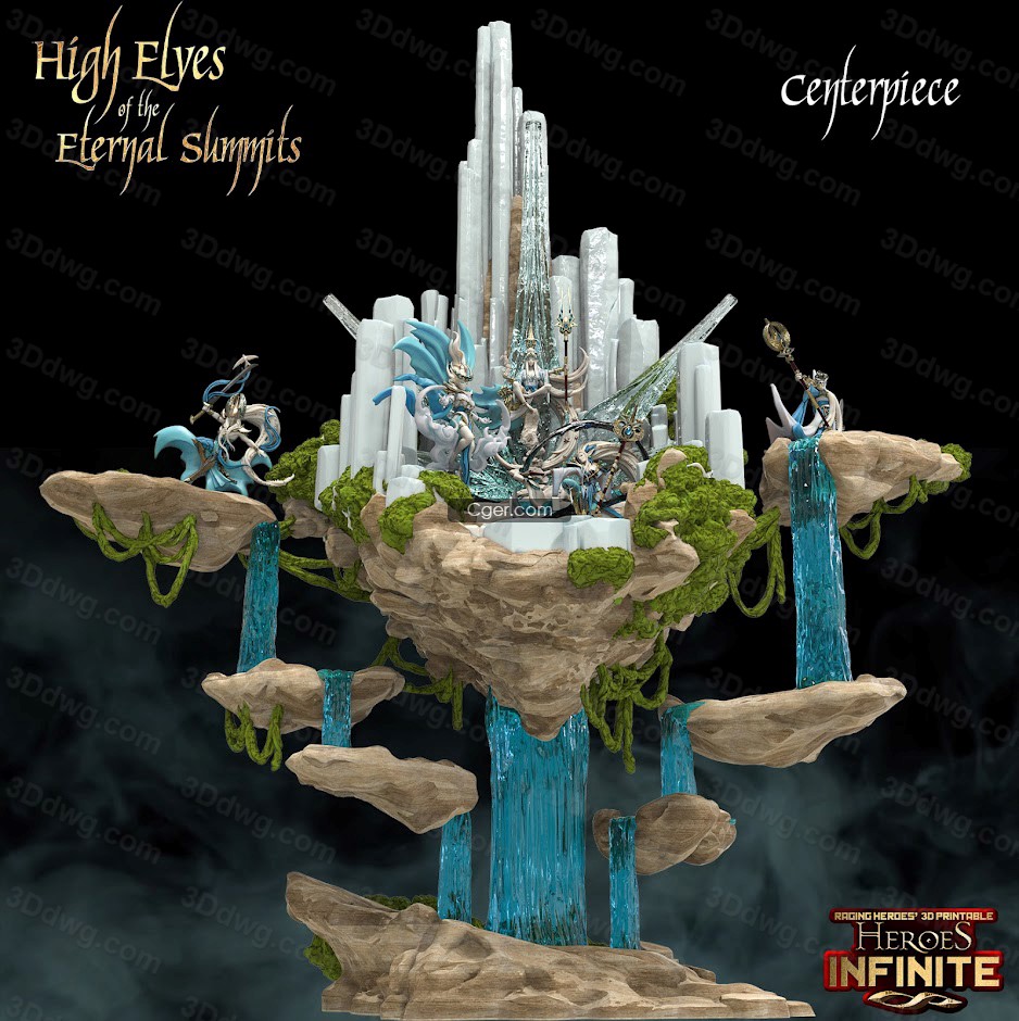 图片[3]-永恒之巅的高等精灵-P站图纸收藏馆