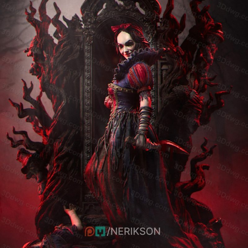 NeriKson 血色魔镜-P站图纸收藏馆