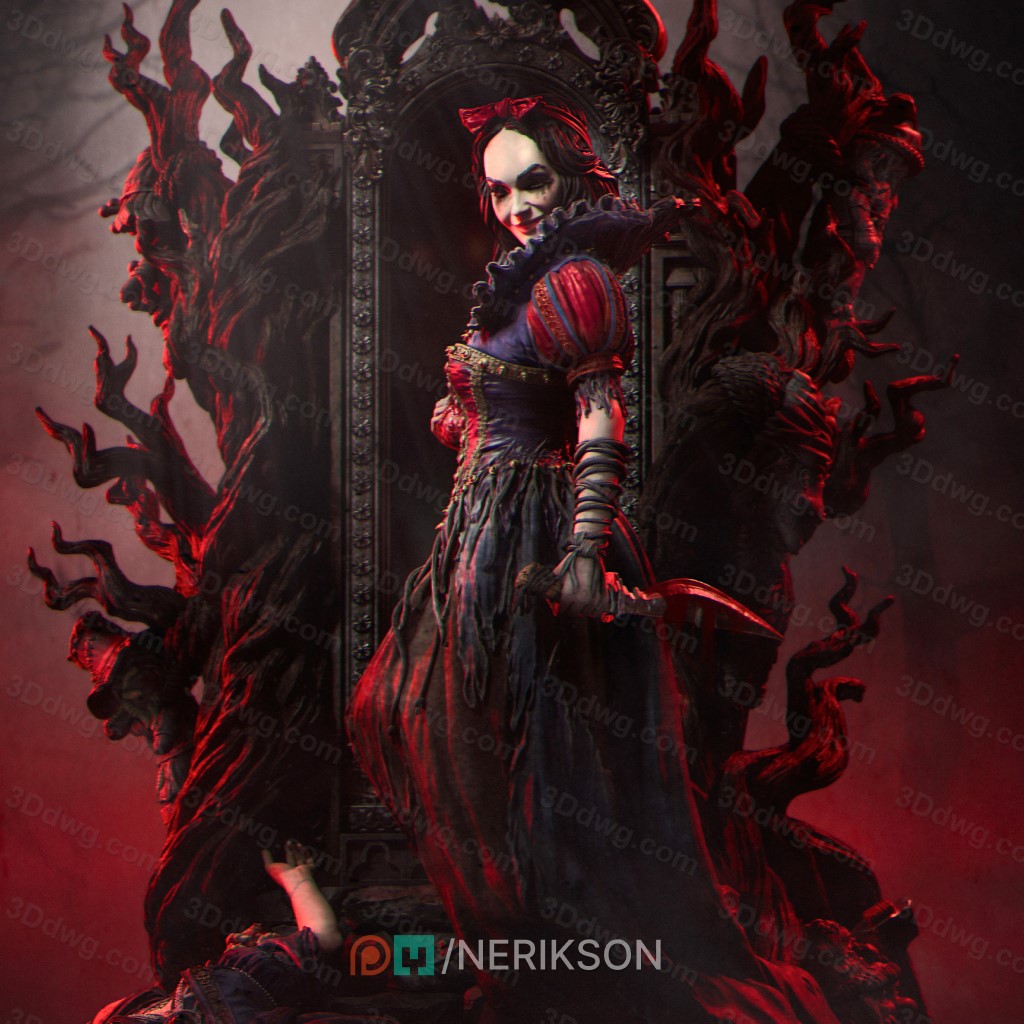 NeriKson 血色魔镜-P站图纸收藏馆