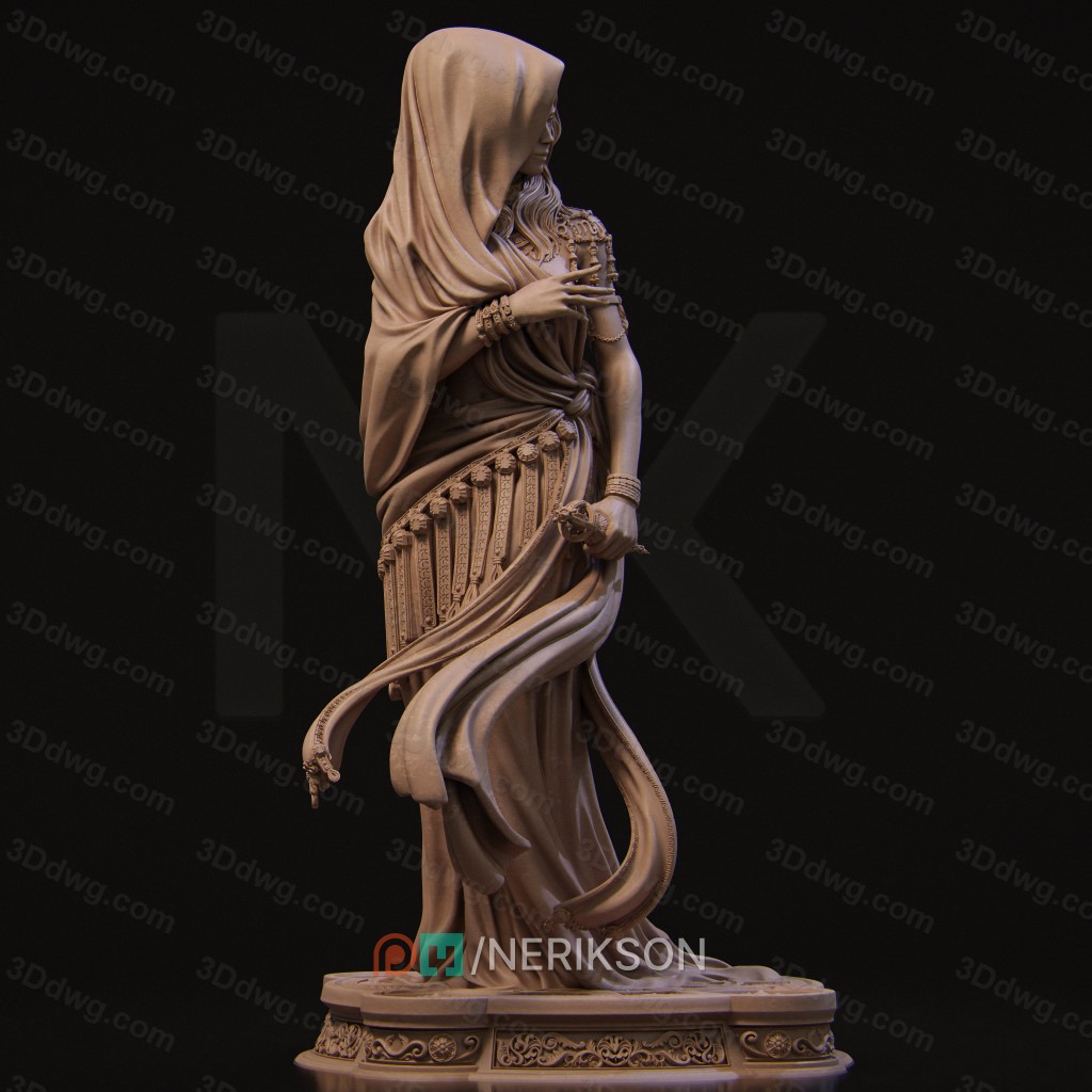 图片[4]-NeriKson 命运女神 ‌克洛托-P站图纸收藏馆