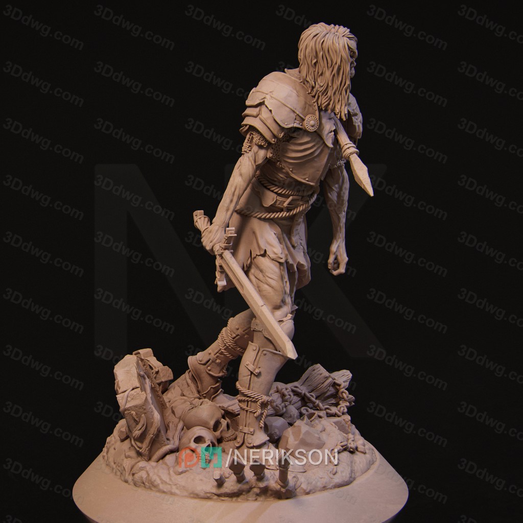 图片[2]-NeriKson 骷髅勇士-P站图纸收藏馆