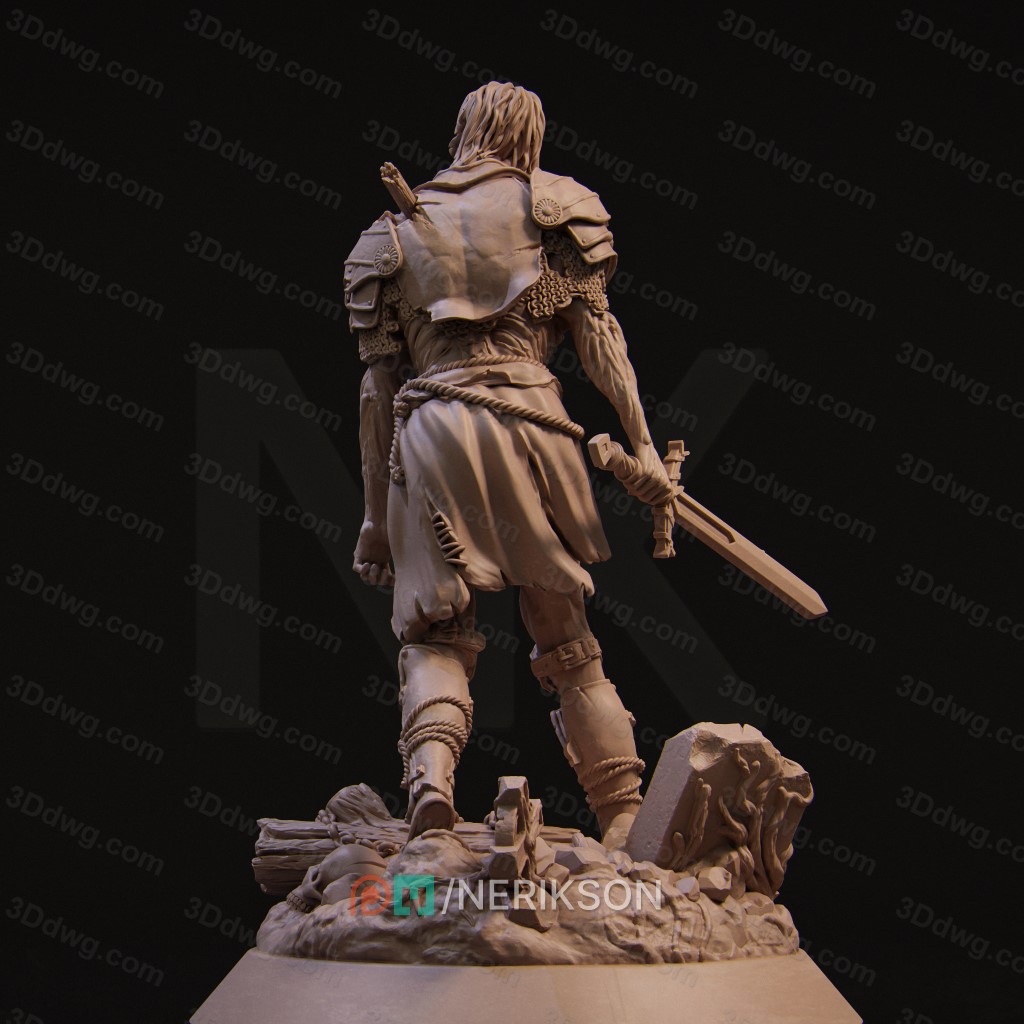 图片[4]-NeriKson 骷髅勇士-P站图纸收藏馆