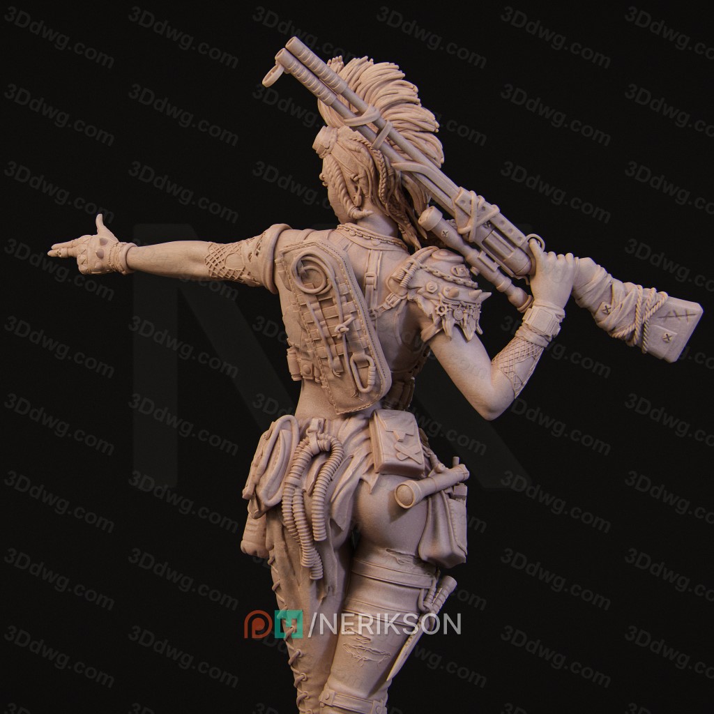 图片[5]-NeriKson 荒野战士雷蒙娜-P站图纸收藏馆