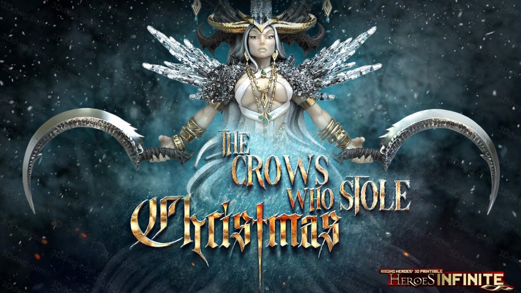 图片[1]-偷走圣诞节的乌鸦-P站图纸收藏馆