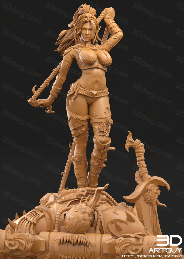 3DArtGuy Dark Elf-P站图纸收藏馆