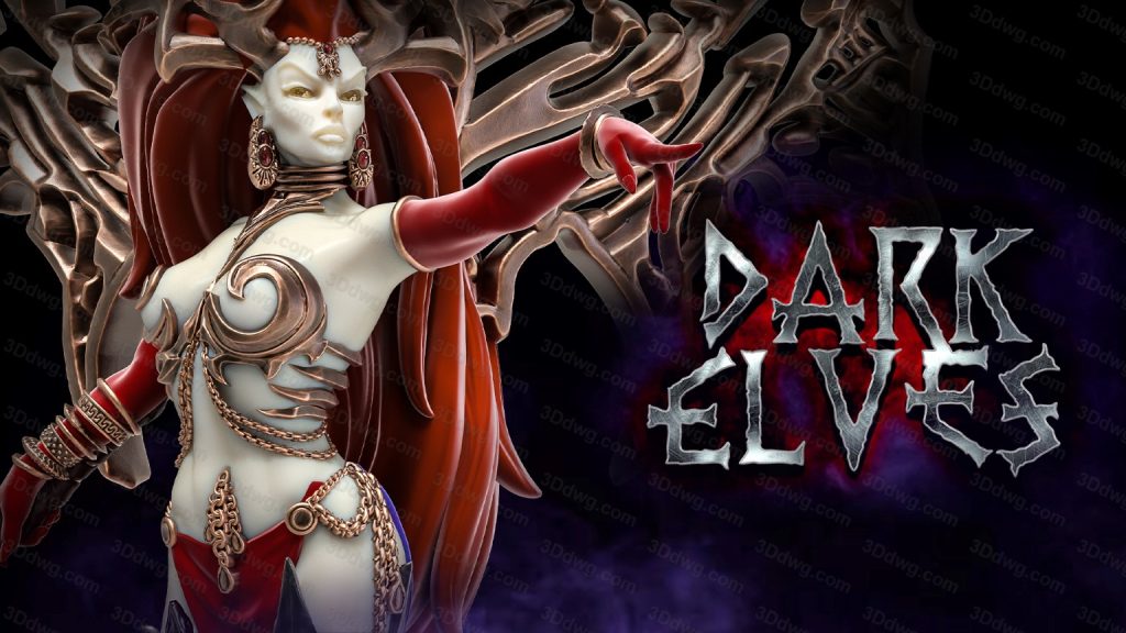 图片[3]-黑暗精灵的狂怒-P站图纸收藏馆