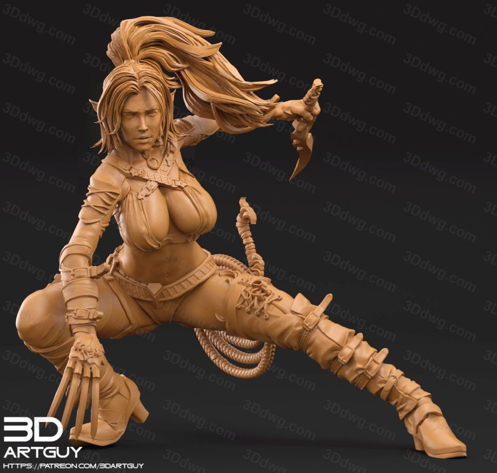 图片[2]-3DArtGuy Dark Elf-P站图纸收藏馆