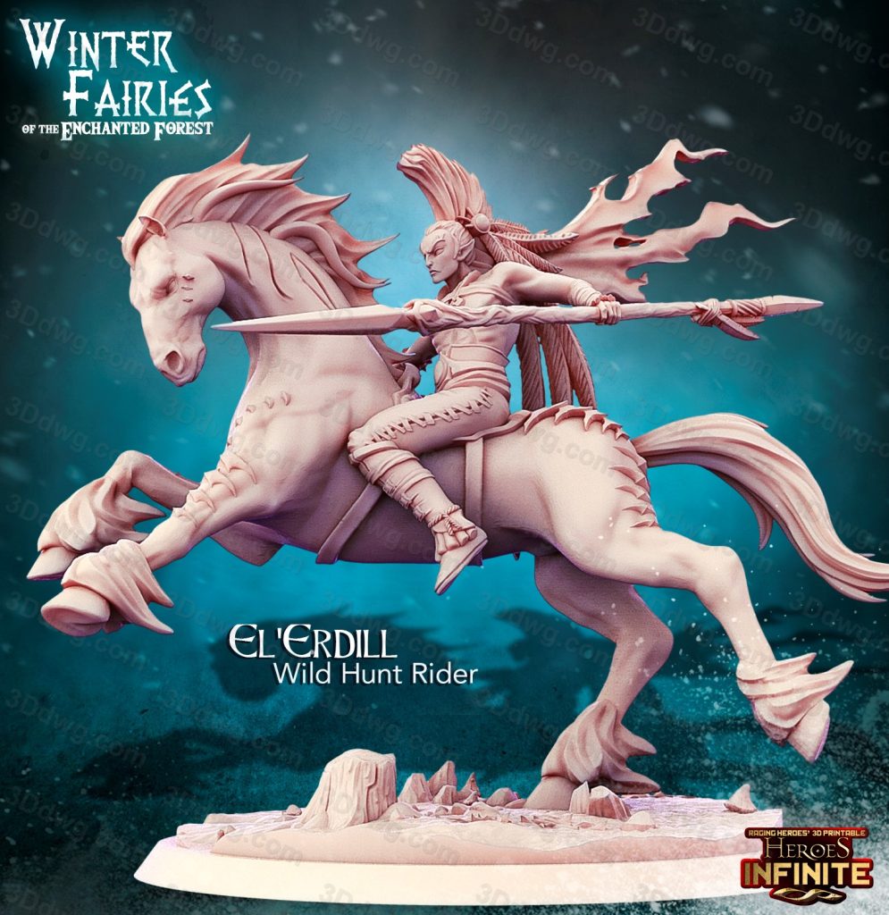 图片[3]-魔法森林的冬日仙子-P站图纸收藏馆