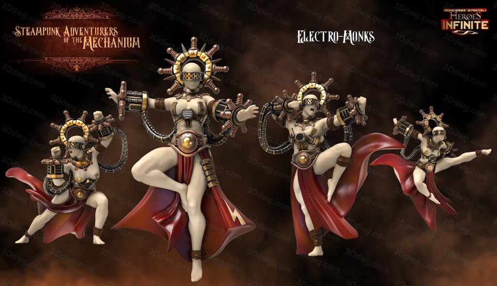 图片[17]-机械城的蒸汽朋克冒险家-P站图纸收藏馆