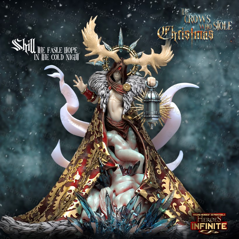 图片[3]-偷走圣诞节的乌鸦-P站图纸收藏馆