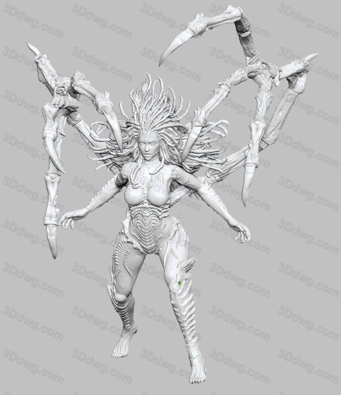 3DArtGuy 人类外星人混血儿-P站图纸收藏馆