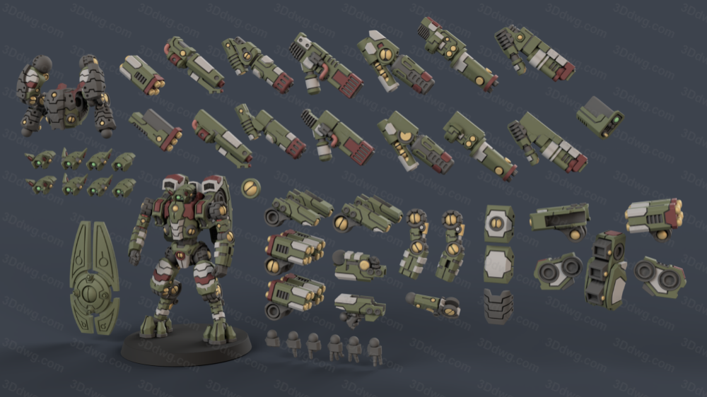 图片[7]-PiperMakes XV8危机战甲-P站图纸收藏馆