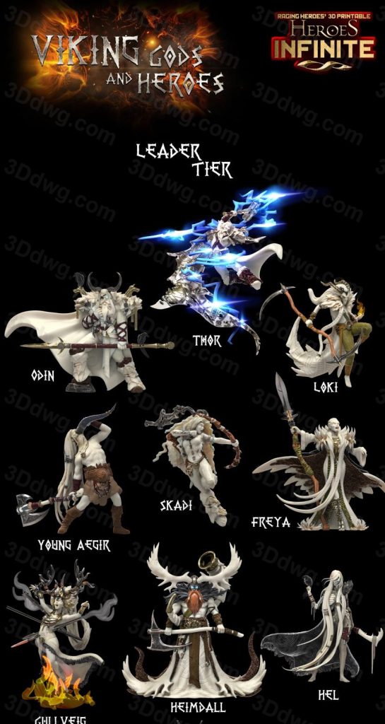 维京的神衹与英雄-P站图纸收藏馆